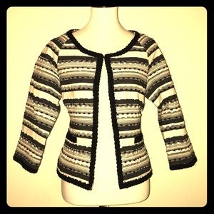 Black and White Peacoat Blazer!